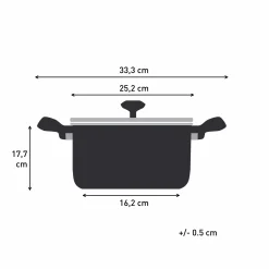 Air Kochtopf 24 cm E25546|Tefal Discount