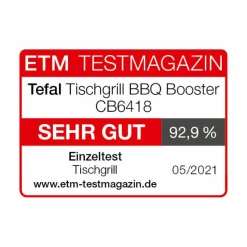 BBQ Booster Tischgrill CB6418|Tefal Best