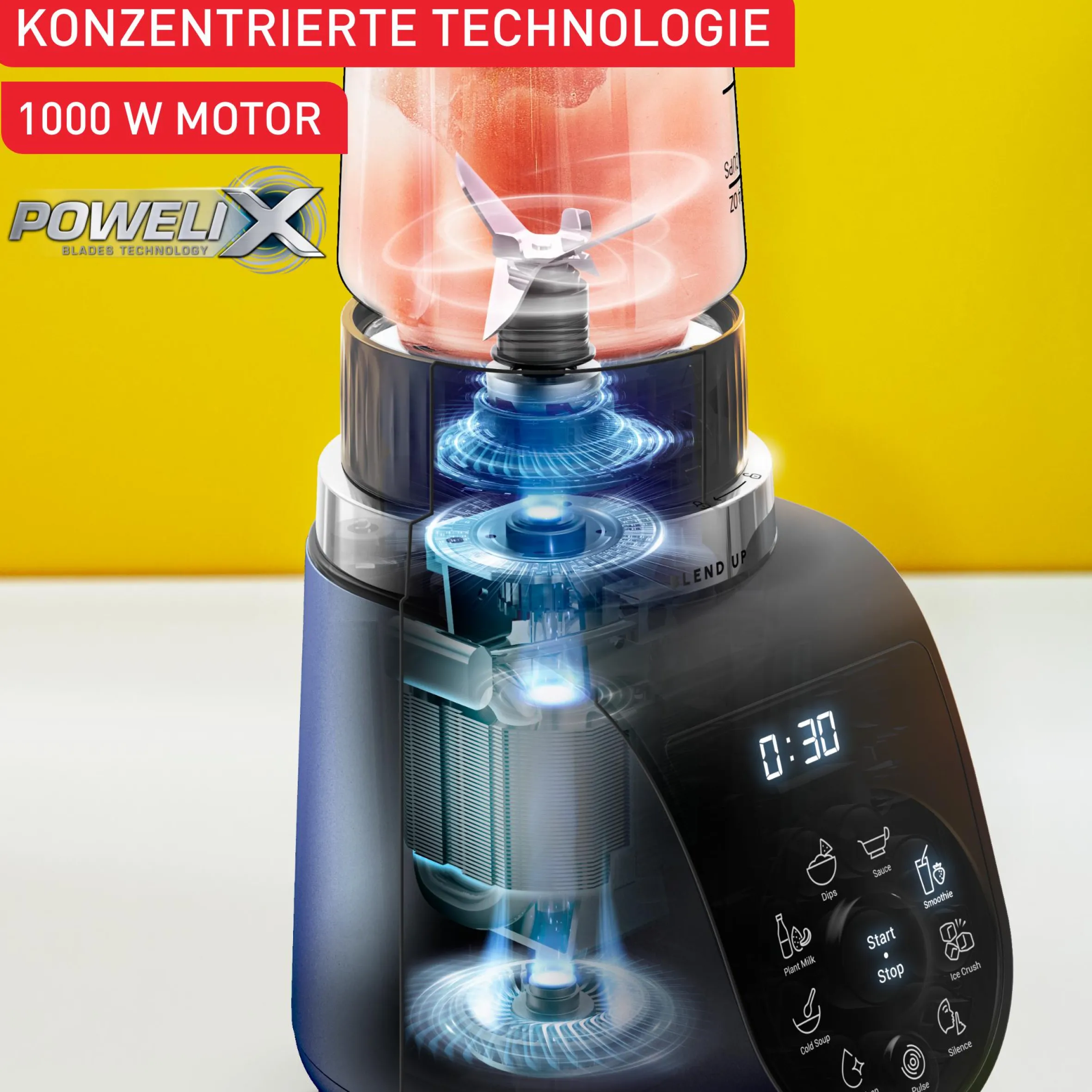 Blend Up Mini-Mixer BL19H4|Tefal New