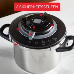 Clipso+ CHEF 6L Schnellkochtopf P45507|Tefal Clearance