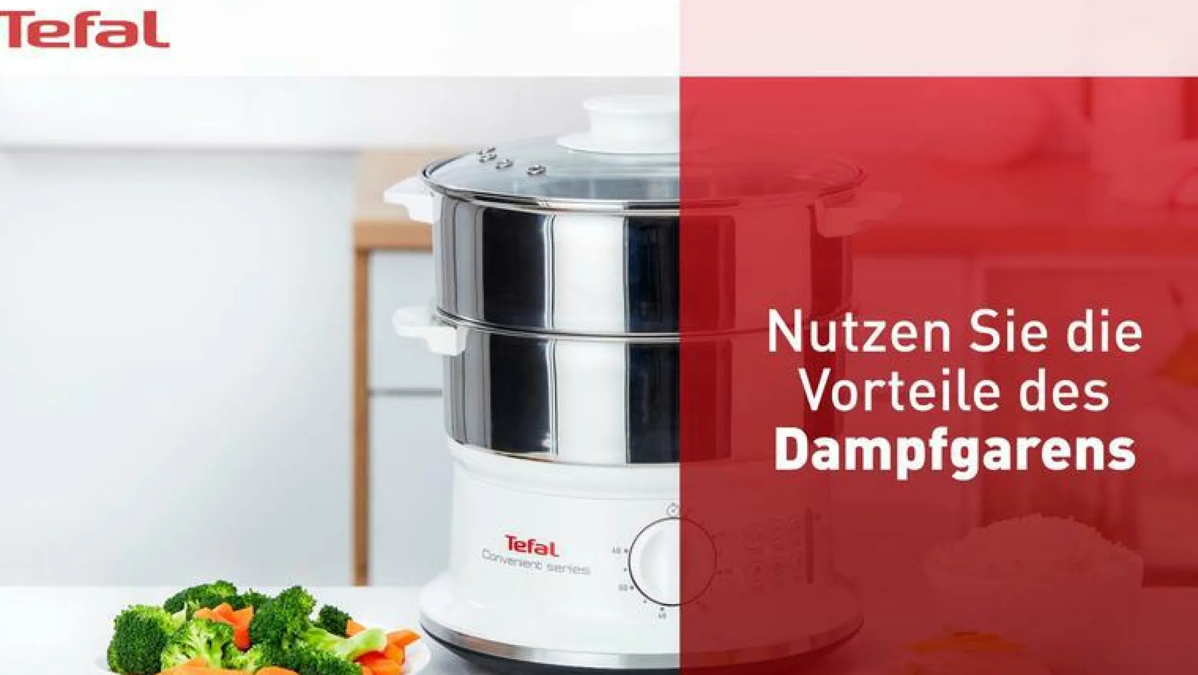 Convenient Series Dampfgarer VC1451|Tefal Sale