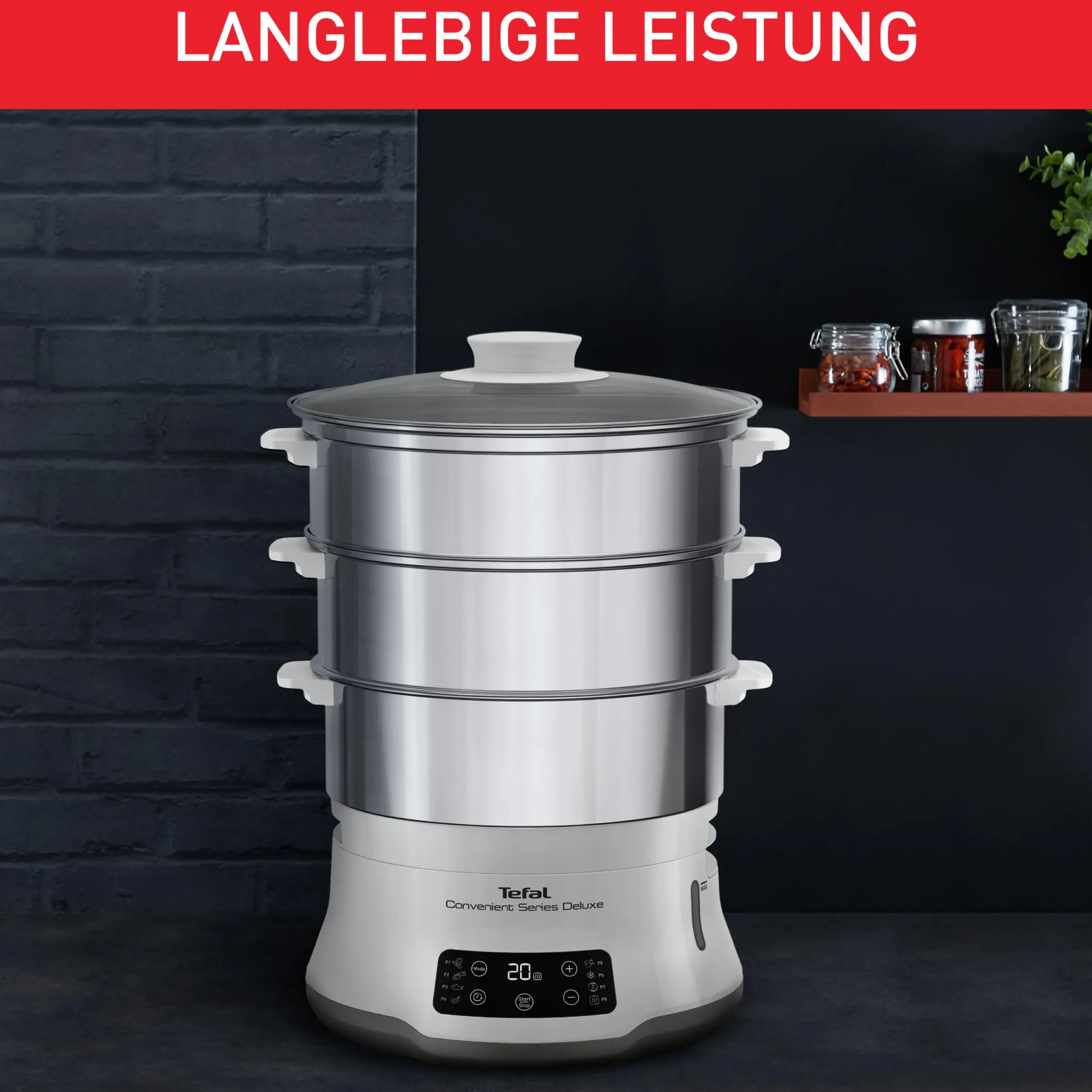 Convenient Series Deluxe Dampfgarer VC502D|Tefal Outlet