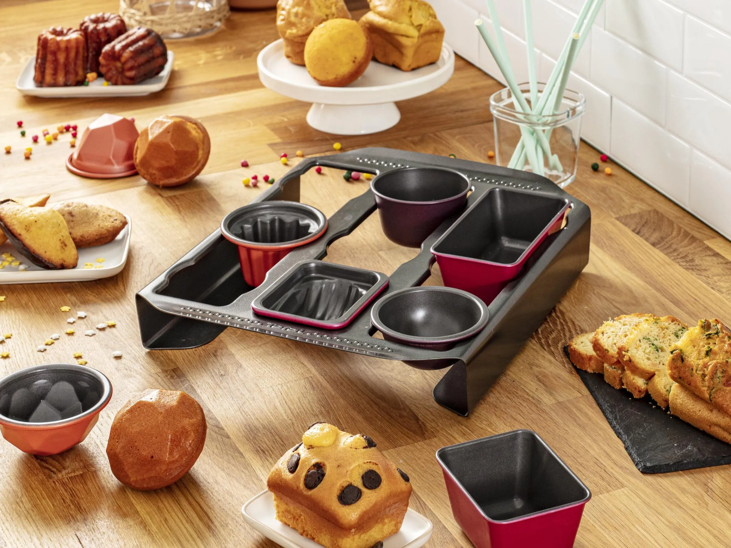 Creabake 3 tlg. Mini Kuchen-Set J30798|Tefal Best