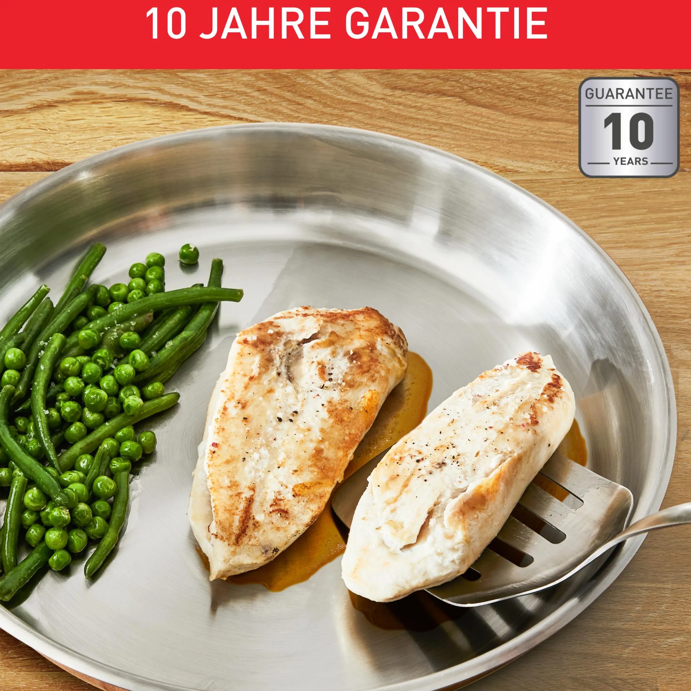 Duetto On Pfanne unversiegelt 24cm B86604|Tefal Outlet