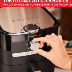 Easy Fry & Grill Classic Heißluftfritteuse EY5018|Tefal Discount