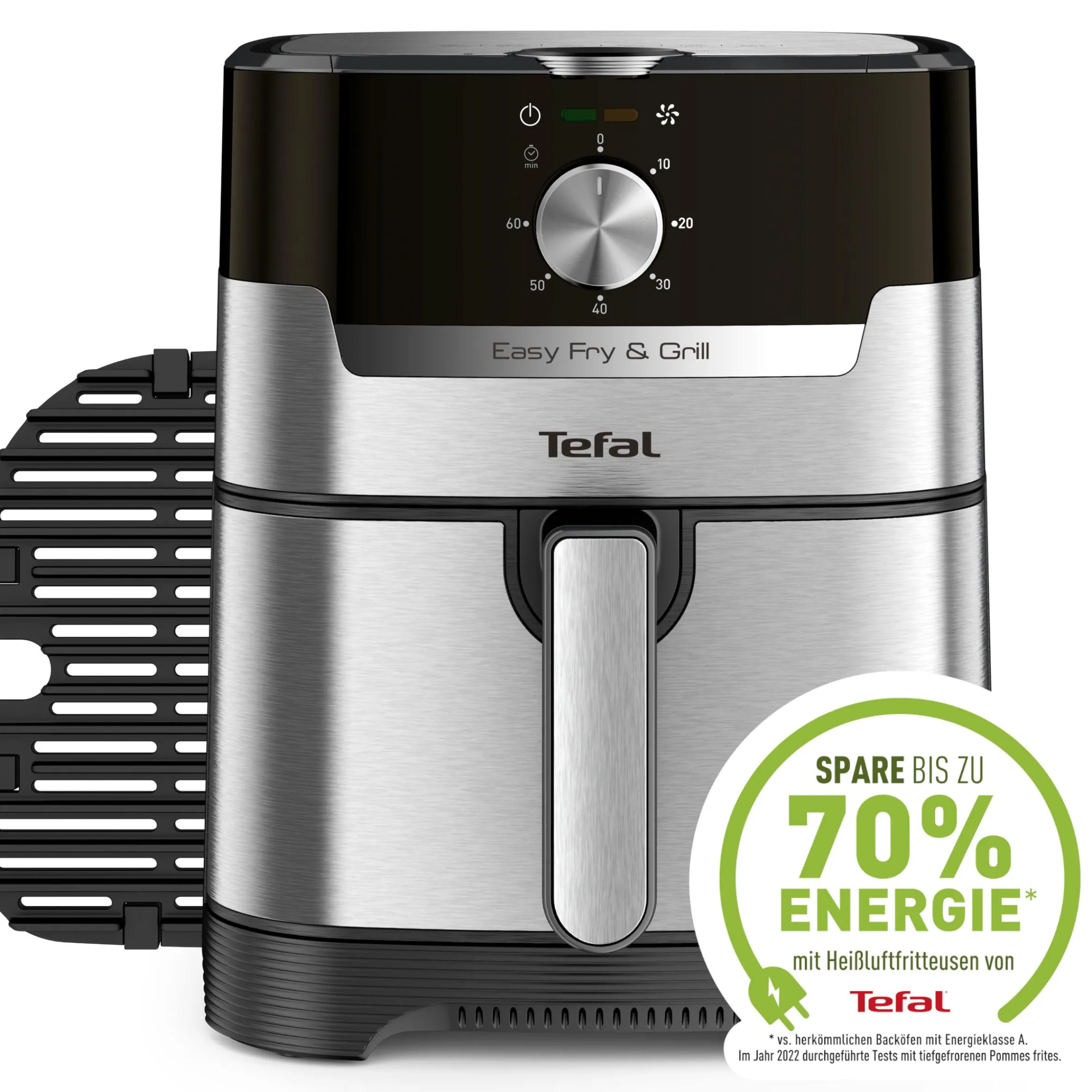 Easy Fry & Grill Classic+ Heißluftfritteuse EY501D|Tefal New