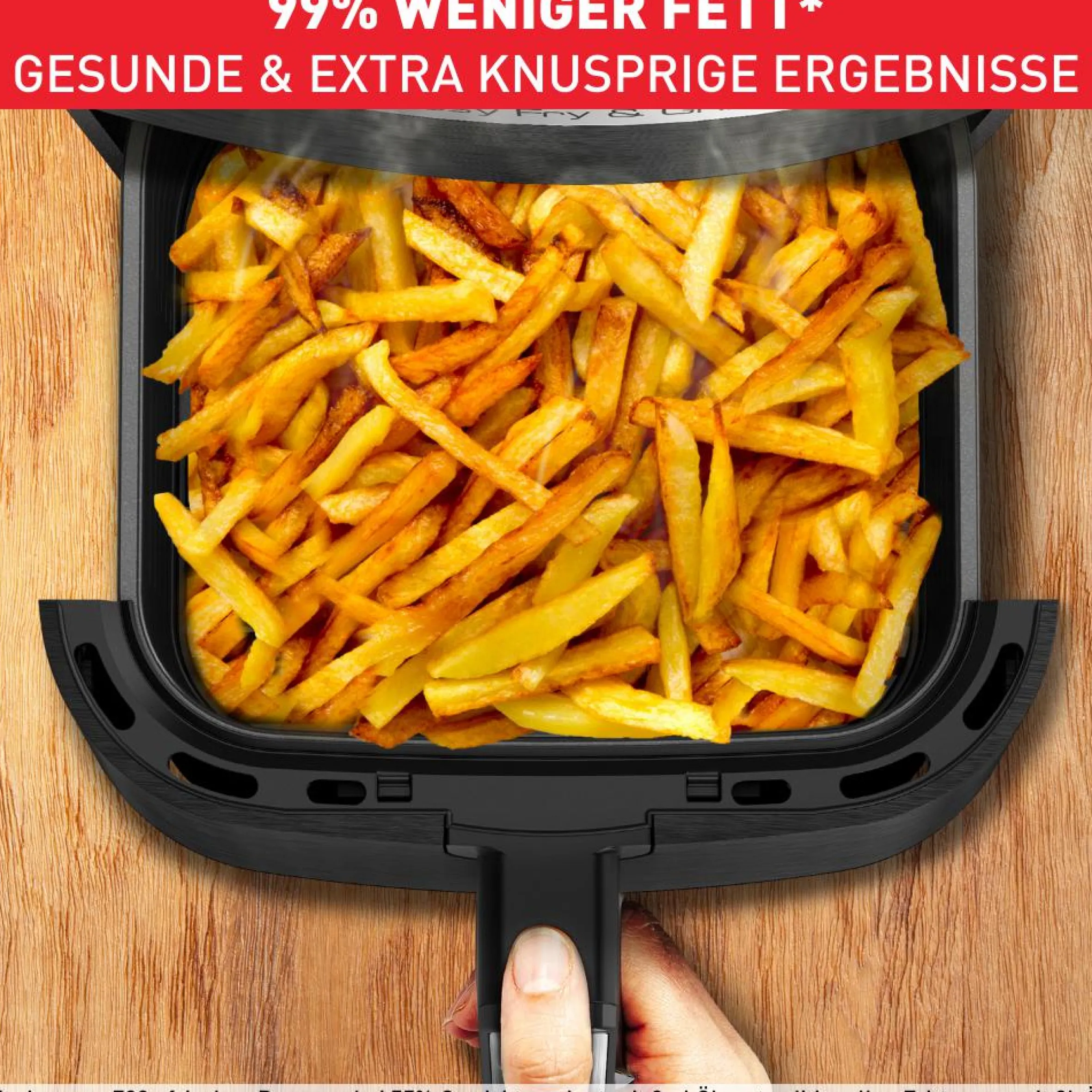 Easy Fry & Grill Classic+ Heißluftfritteuse EY501D|Tefal New