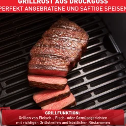 Easy Fry & Grill Deluxe Heißluftfritteuse EY505D|Tefal Hot