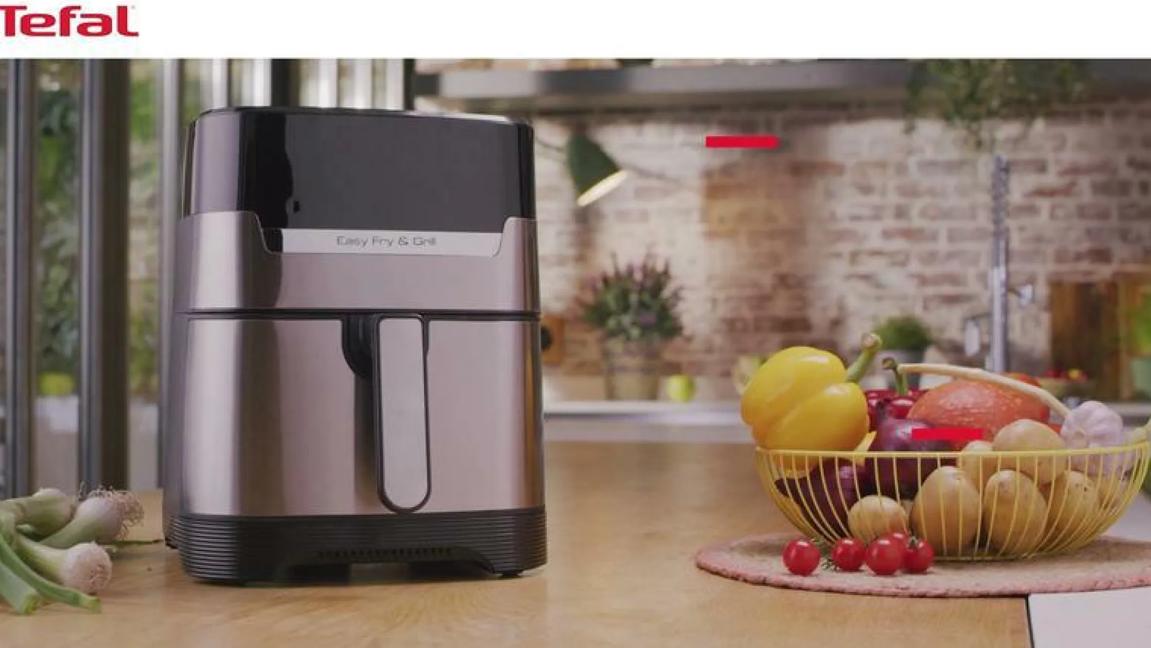 Easy Fry & Grill Deluxe Heißluftfritteuse EY505D|Tefal Hot