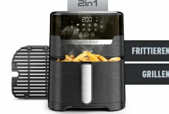 Easy Fry & Grill Precision Heißluftfritteuse EY5058|Tefal Sale