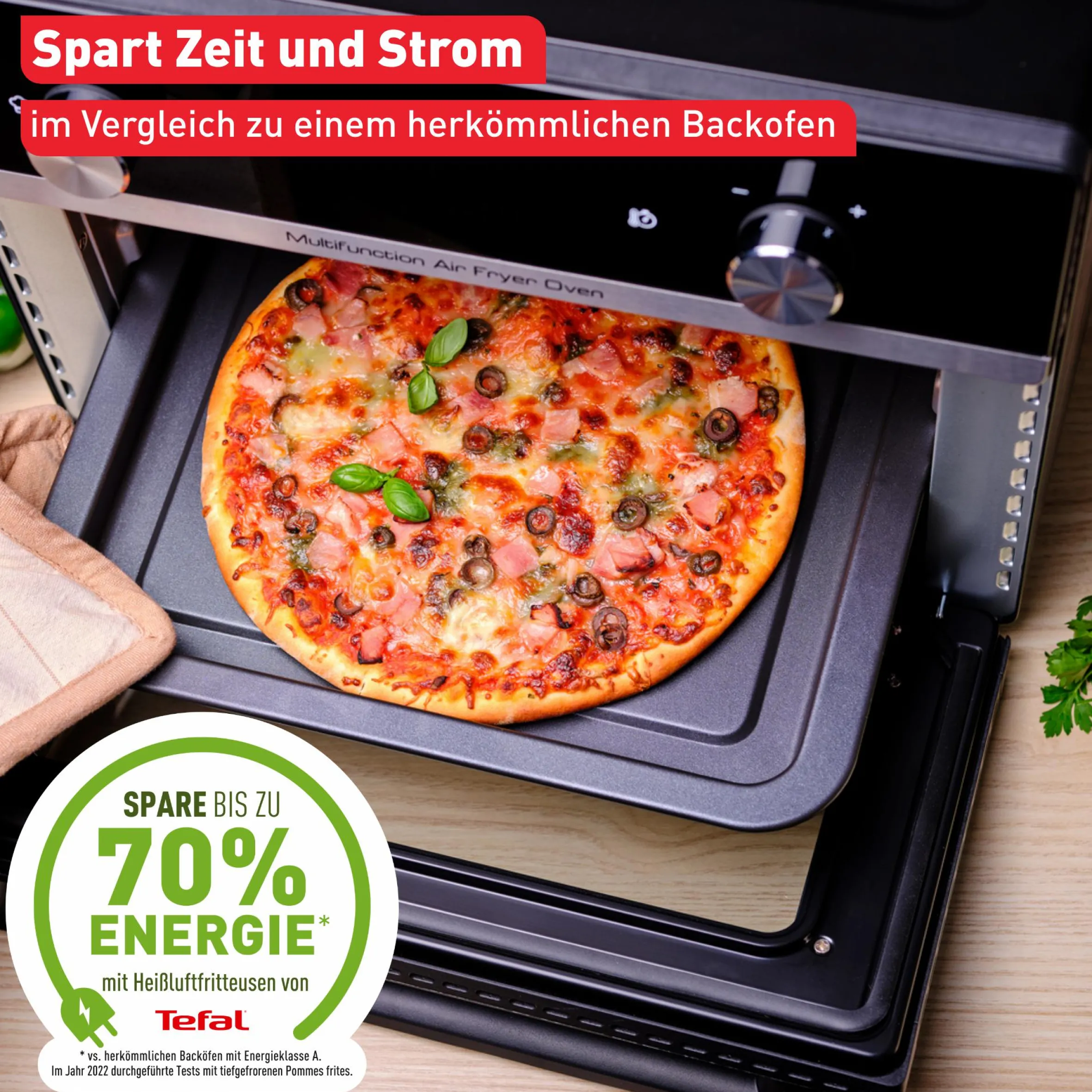 Easy Fry Air Fryer Oven 20L Heißluftfritteuse FW6058|Tefal Hot