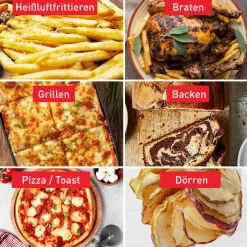 Easy Fry Air Fryer Oven 20L Heißluftfritteuse FW6058|Tefal Hot