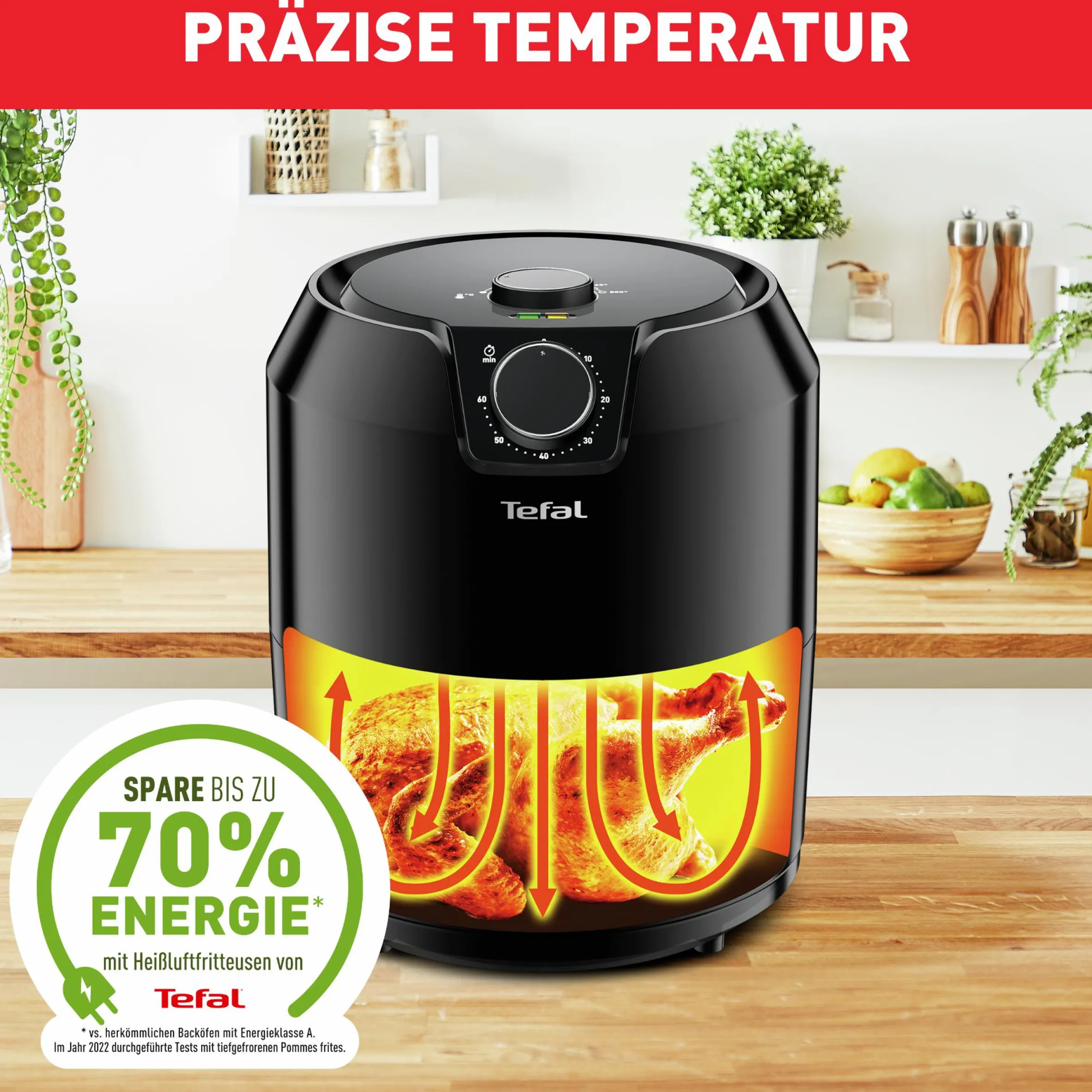 Easy Fry Classic Heißluftfritteuse EY2018|Tefal Outlet