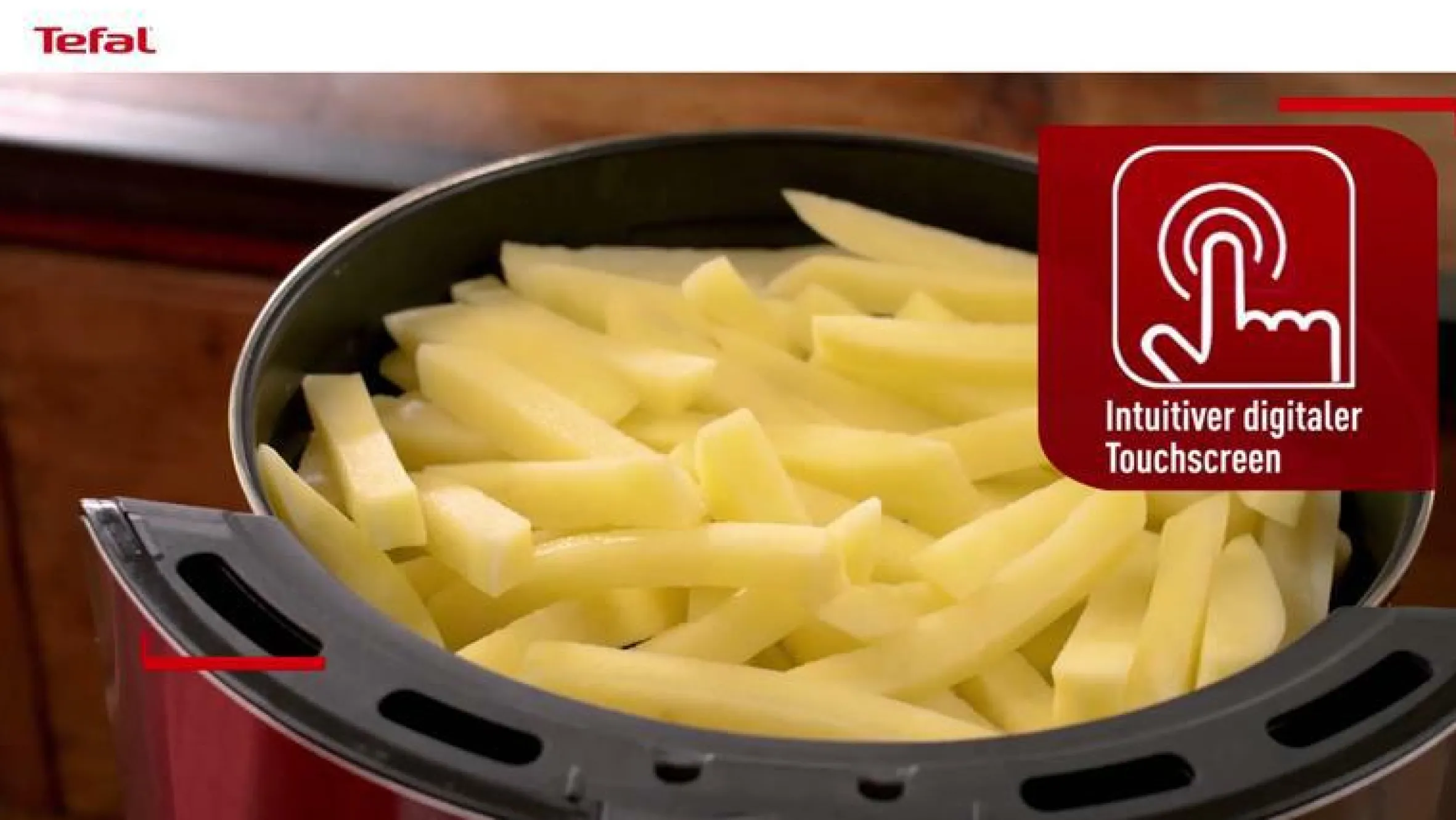 Easy Fry Deluxe Heißluftfritteuse EY401D|Tefal New