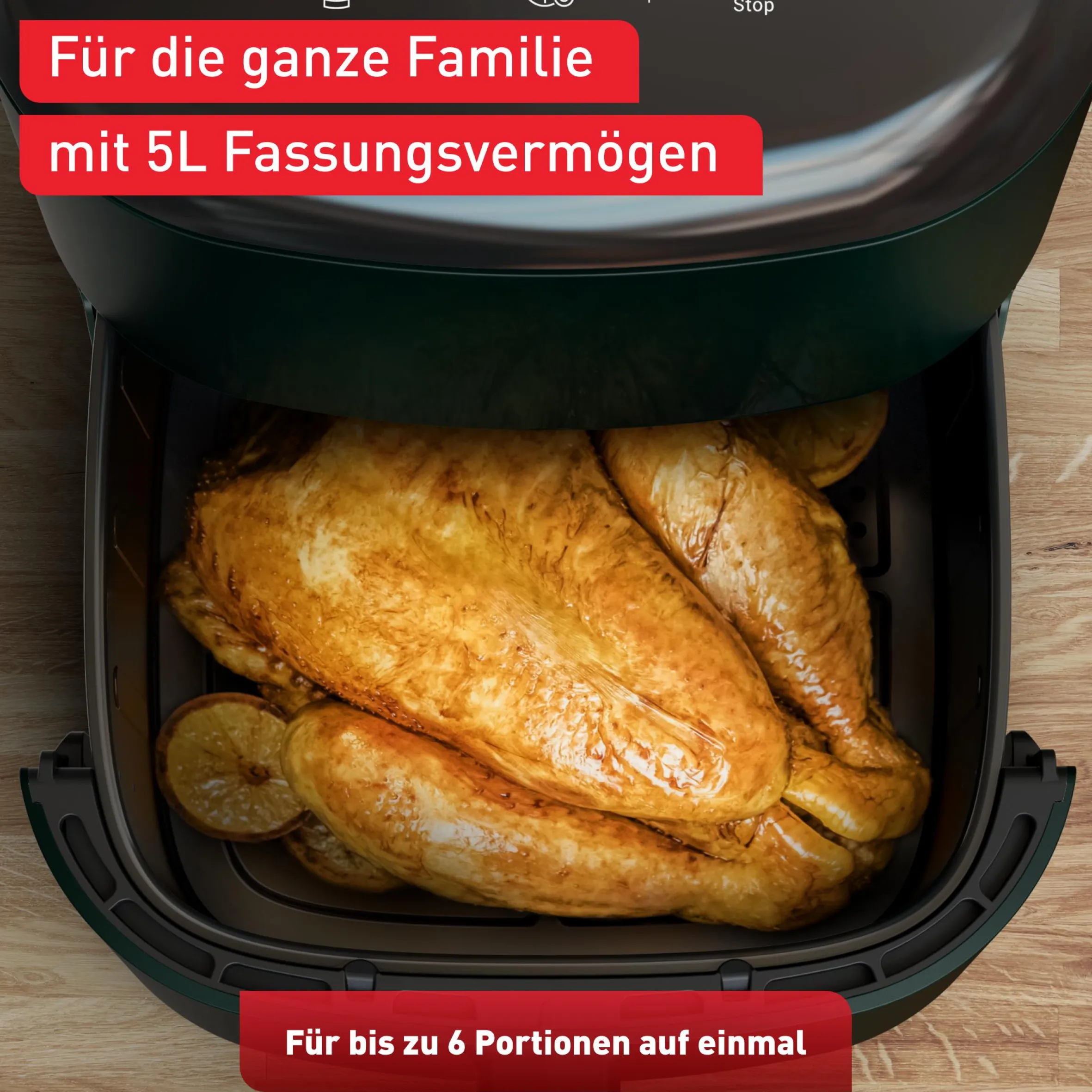 Easy Fry Max 5L Forest Heißluftfritteuse EY2453|Tefal Sale