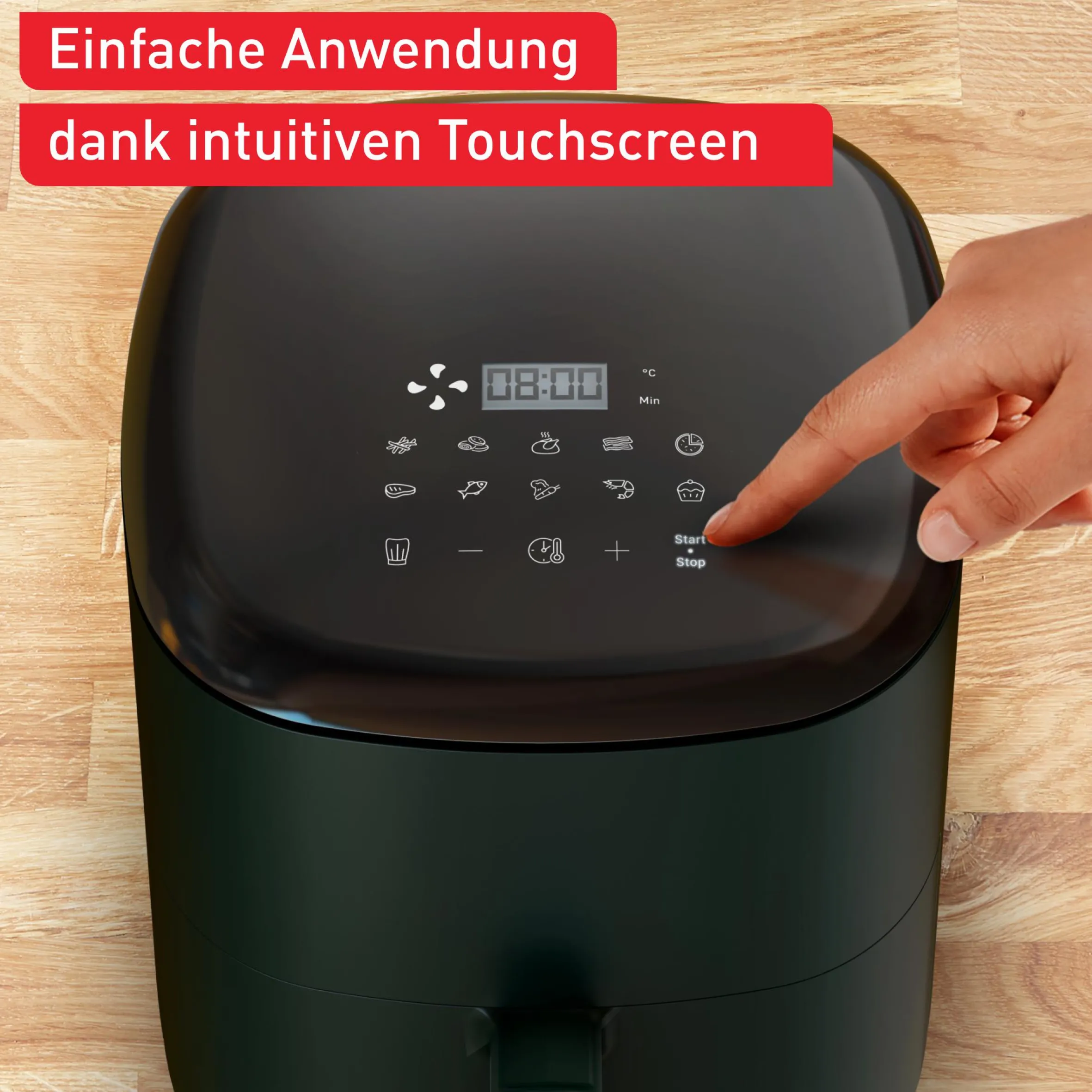 Easy Fry Max 5L Forest Heißluftfritteuse EY2453|Tefal Sale
