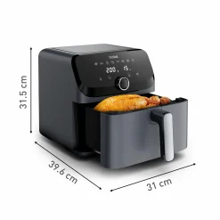 Easy Fry Mega Heißluftfritteuse EY855B|Tefal Discount