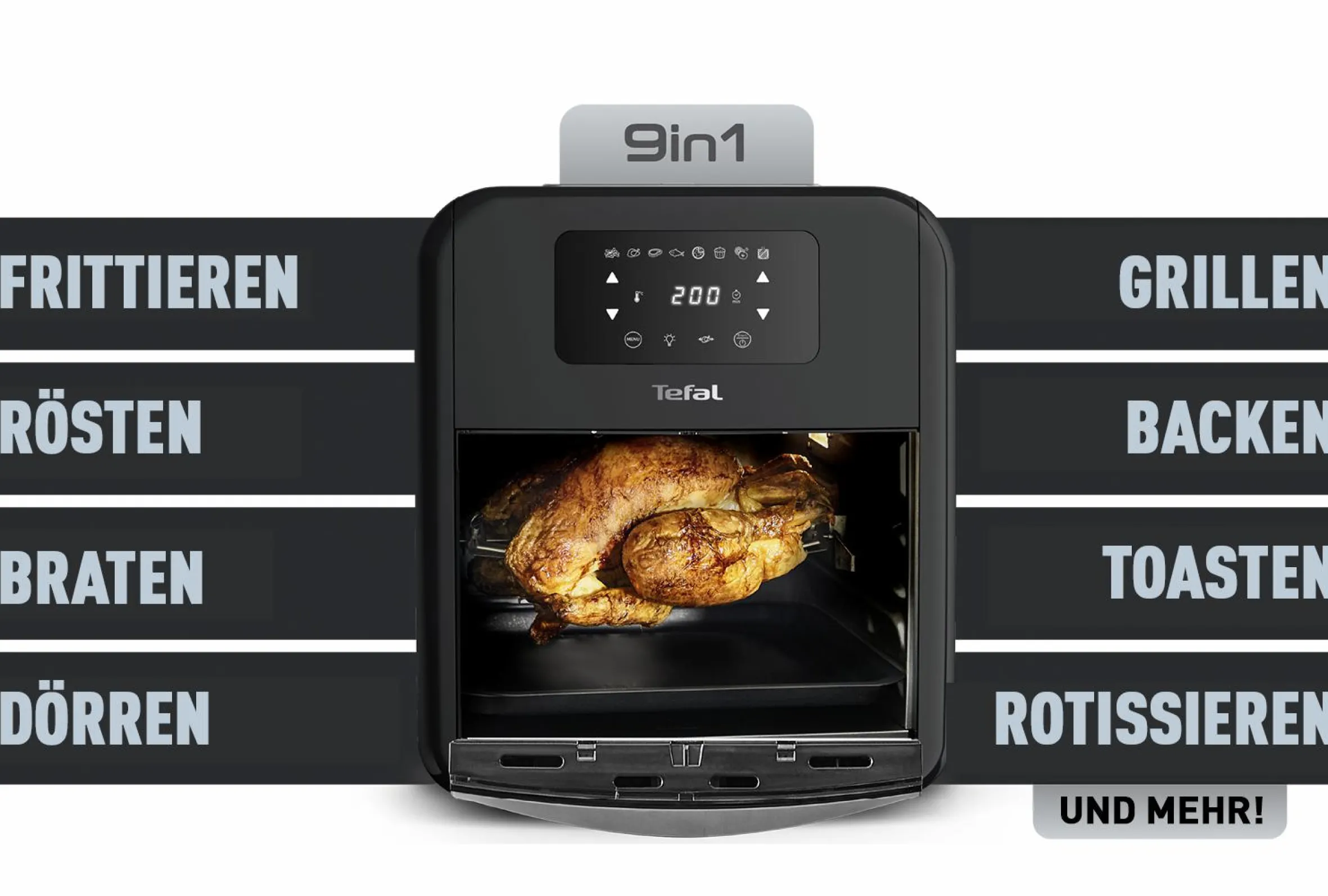 Easy Fry Oven & Grill Heißluftfritteuse FW5018|Tefal Clearance