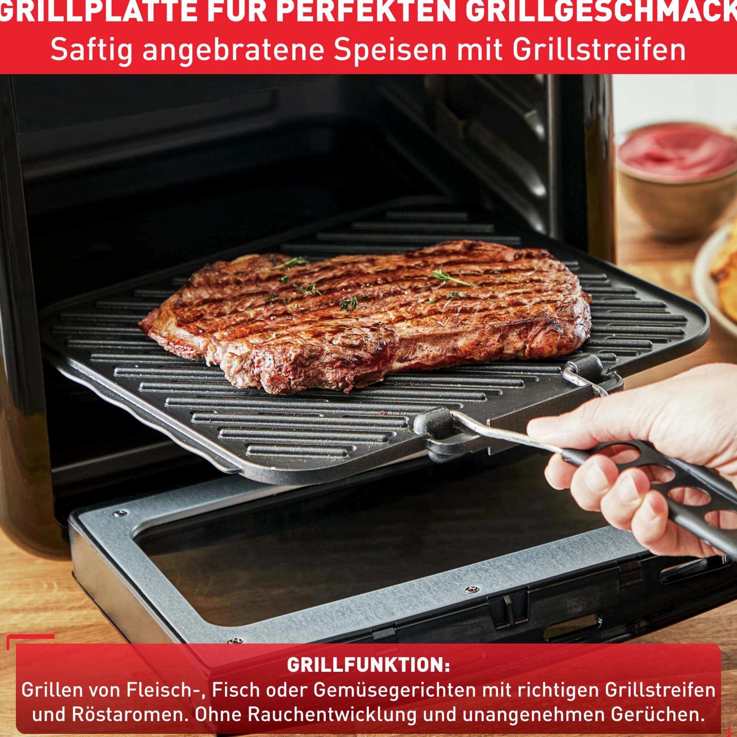 Easy Fry Oven & Grill Heißluftfritteuse FW5018|Tefal Clearance