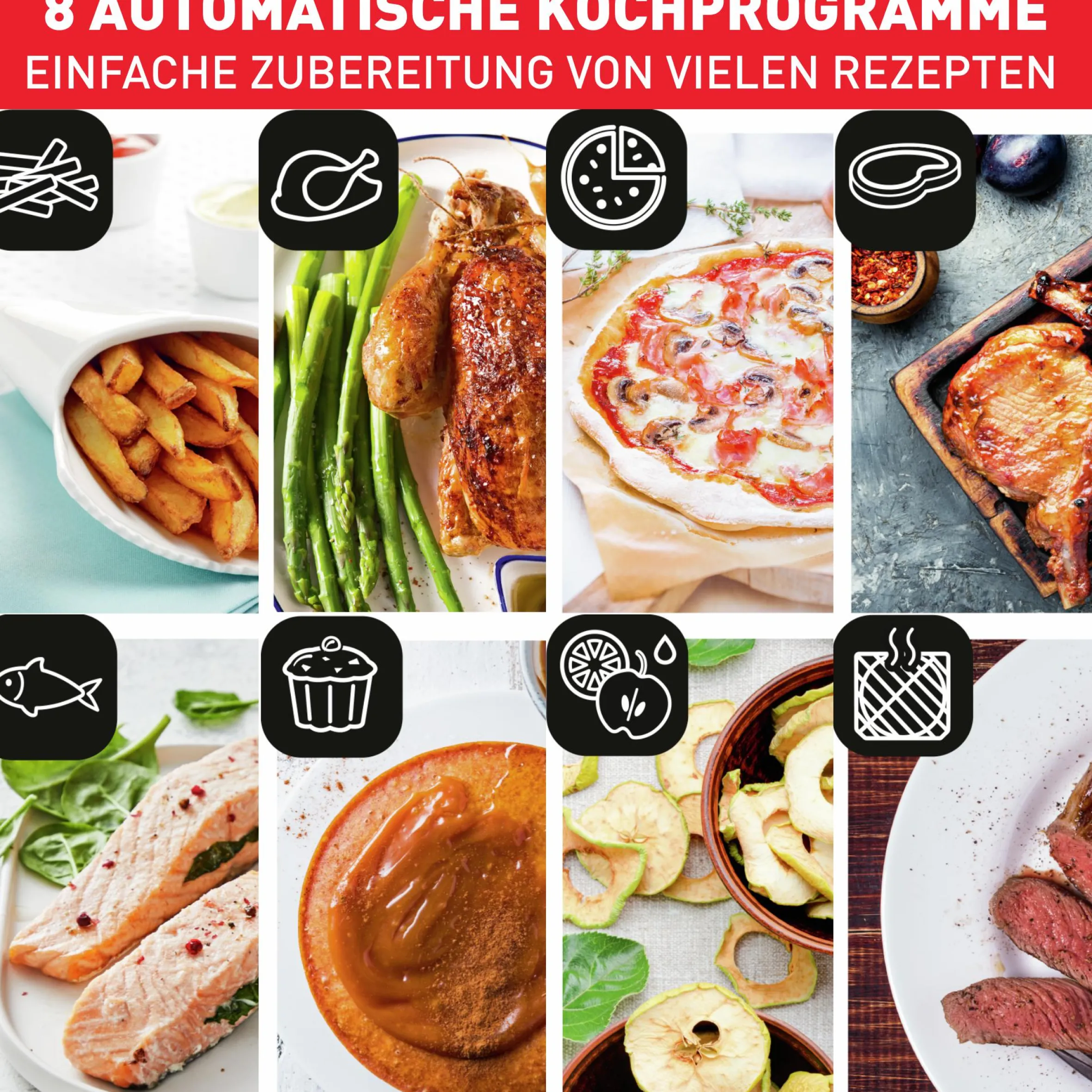 Easy Fry Oven & Grill Heißluftfritteuse FW5018|Tefal Clearance