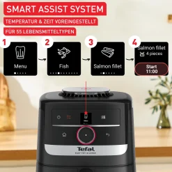 Easy Fry Smart & Silence, Heißluftfritteuse 5L, EY5728|Tefal New