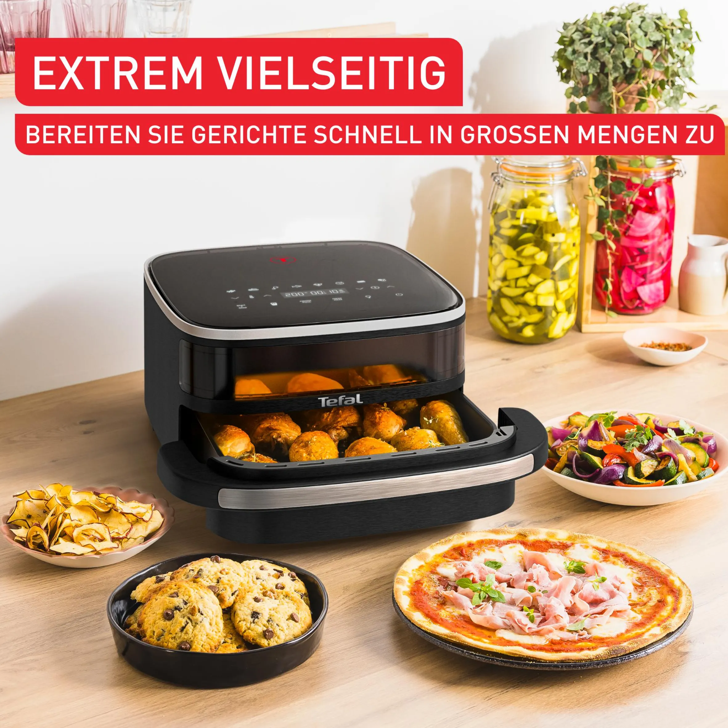 Easy Fry XL Surface Heißluftfritteuse FW4018|Tefal Outlet