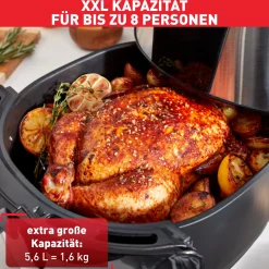 Easy Fry XXL Heißluftfritteuse EY701D|Tefal New