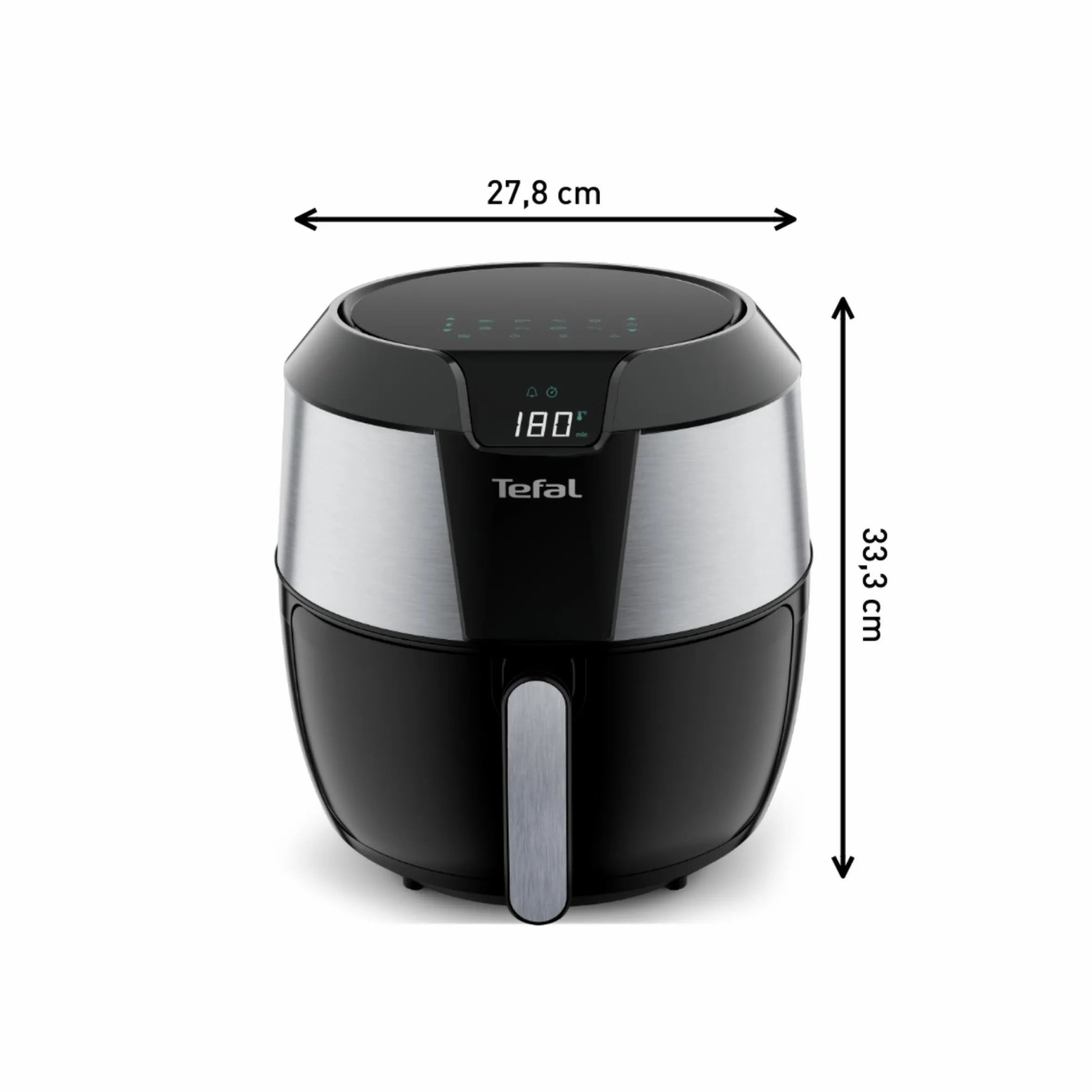 Easy Fry XXL Heißluftfritteuse EY701D|Tefal New