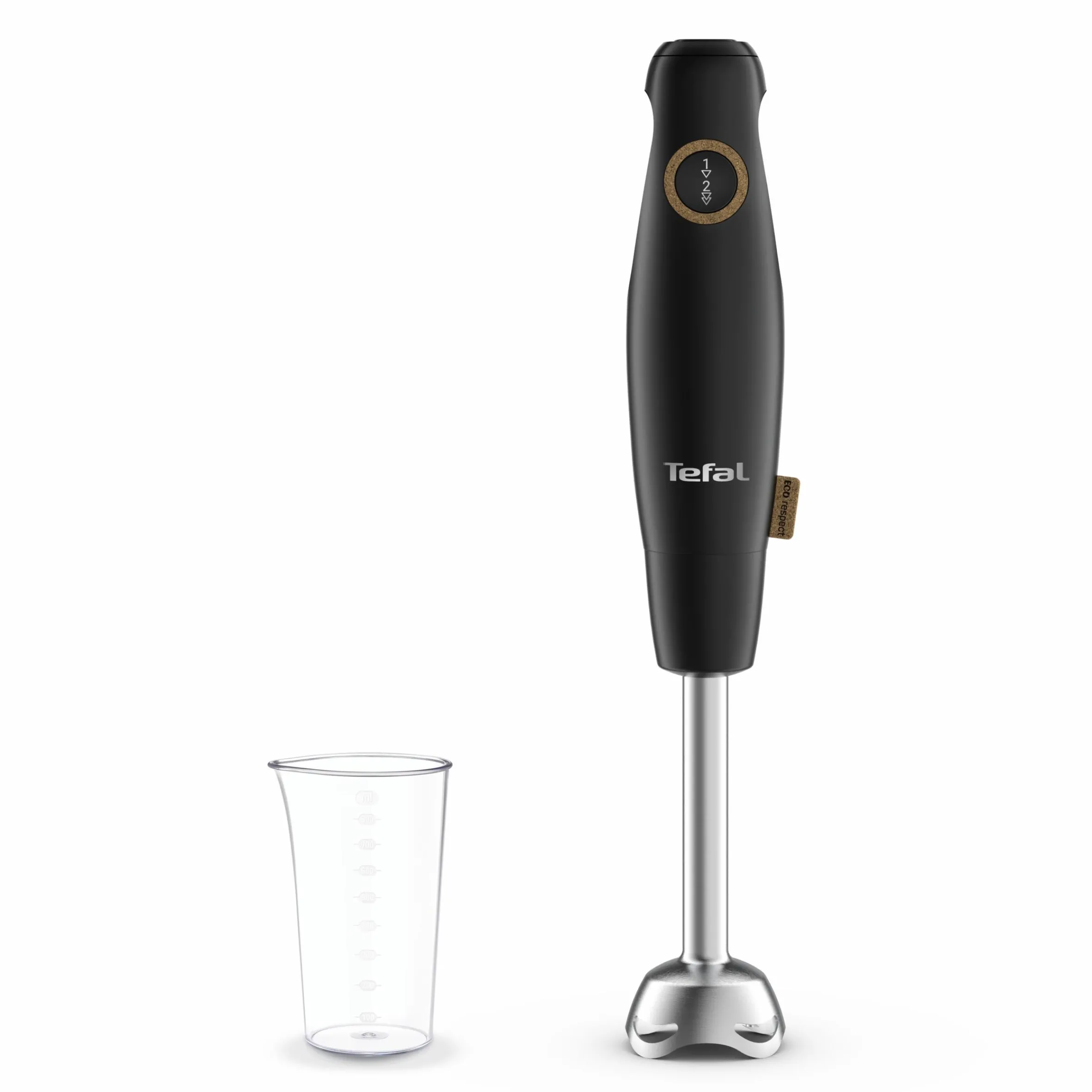 Eco Respect Stabmixer Schwarz HB46E8|Tefal Outlet