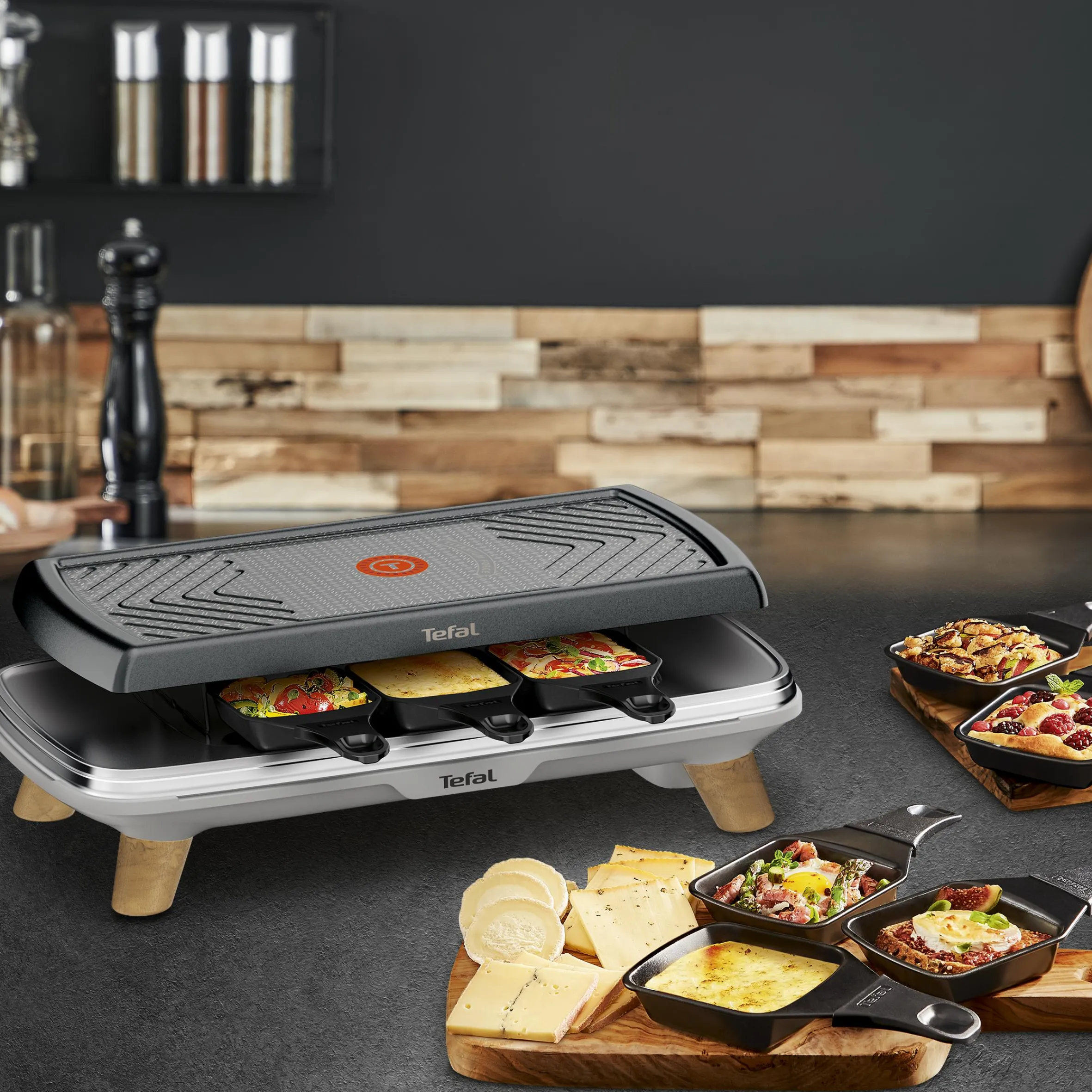 Gourmet Raclette & Tischgrill RE610D|Tefal