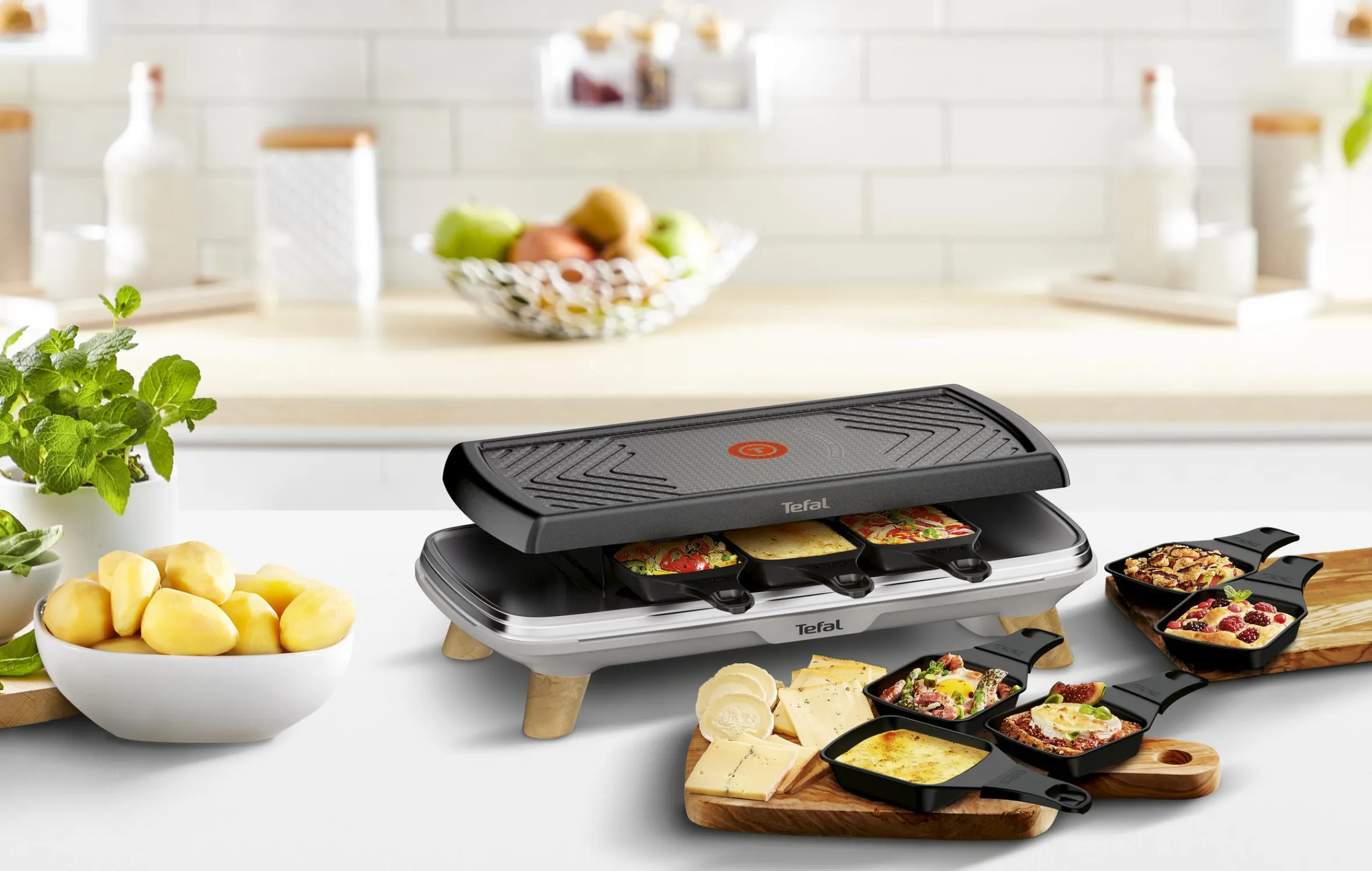 Gourmet Raclette & Tischgrill RE610D|Tefal