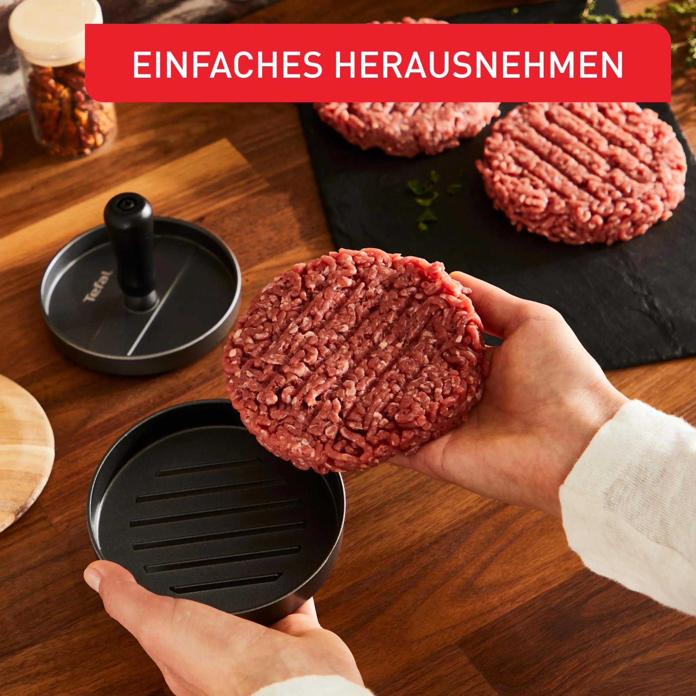 Hamburgerpresse K18511|Tefal Clearance