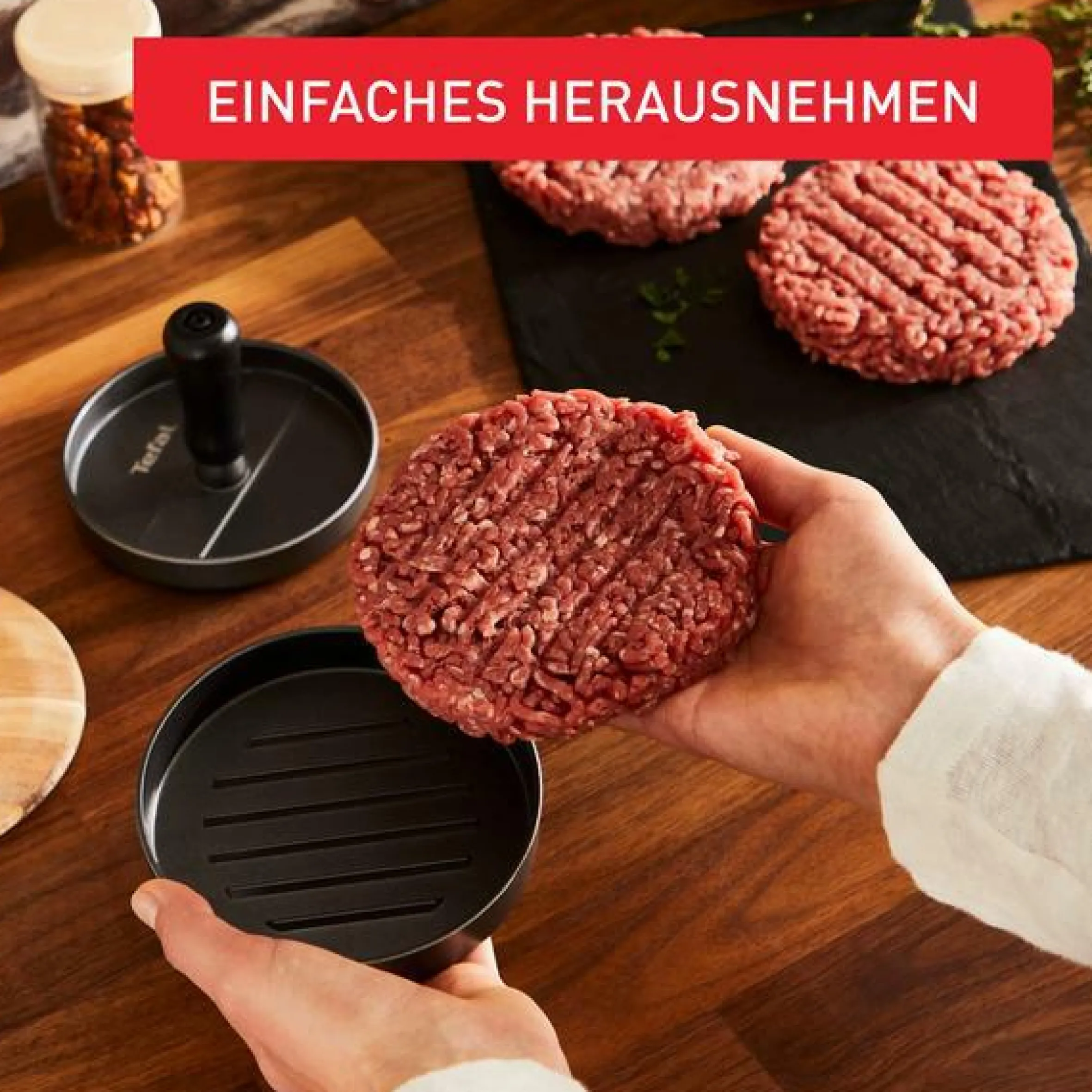 Hamburgerpresse K18511|Tefal Clearance