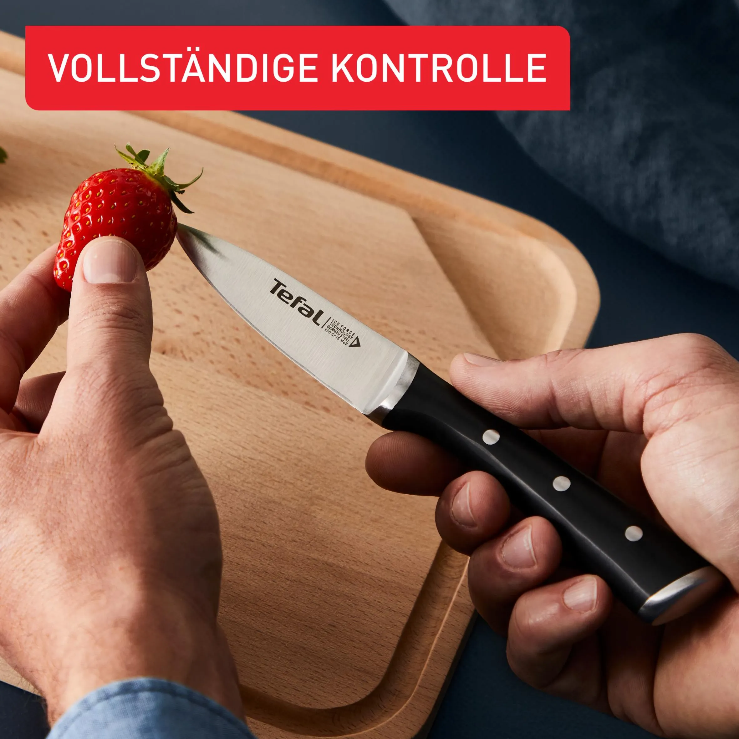 Ice Force Küchenmesser 3 tlg. Set K232S374|Tefal Hot
