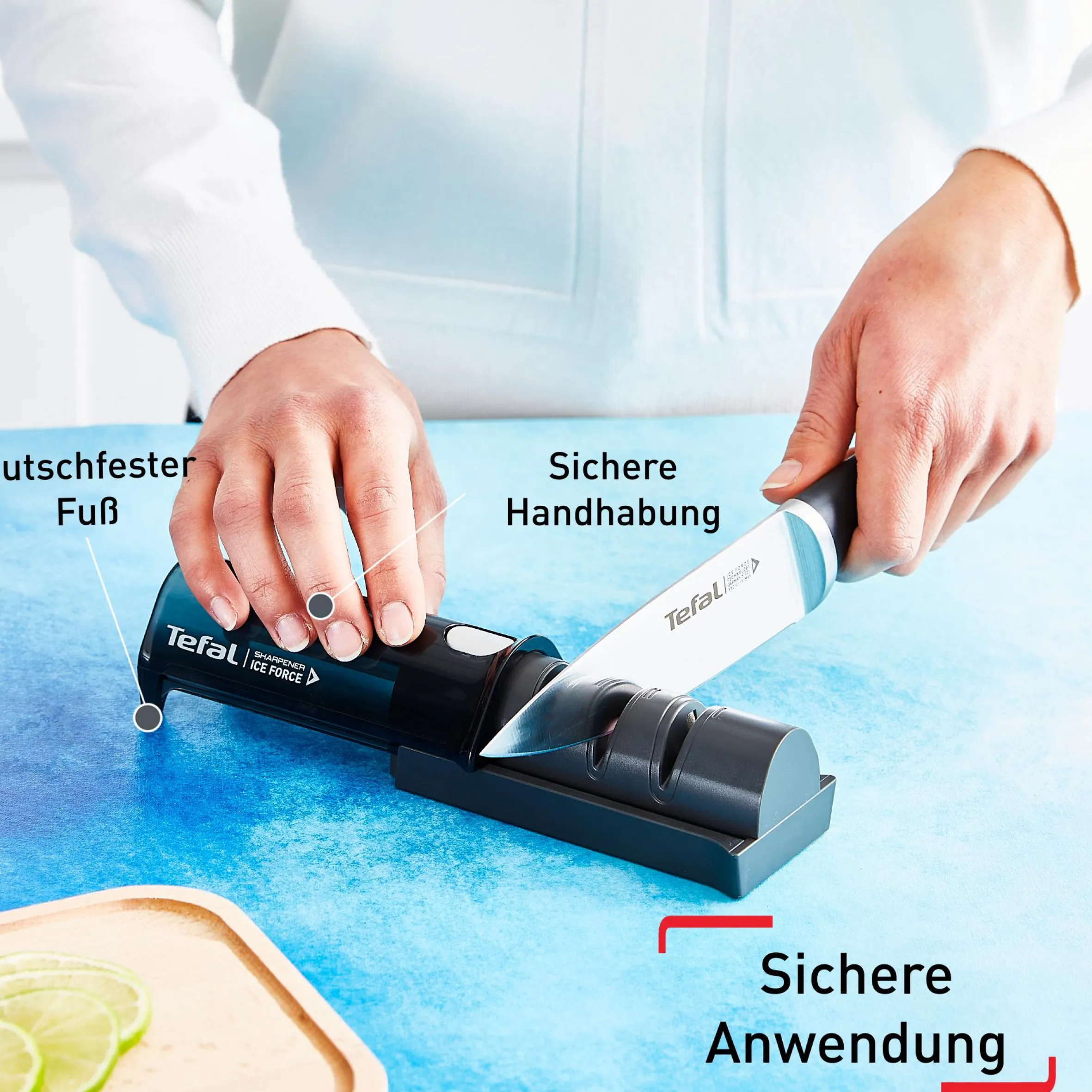 Ice Force Messerschärfer K26505|Tefal New