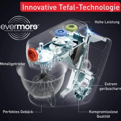 I-Coach Touch WLAN Küchenmaschine inkl. Küchenwaage QB9518|Tefal Best