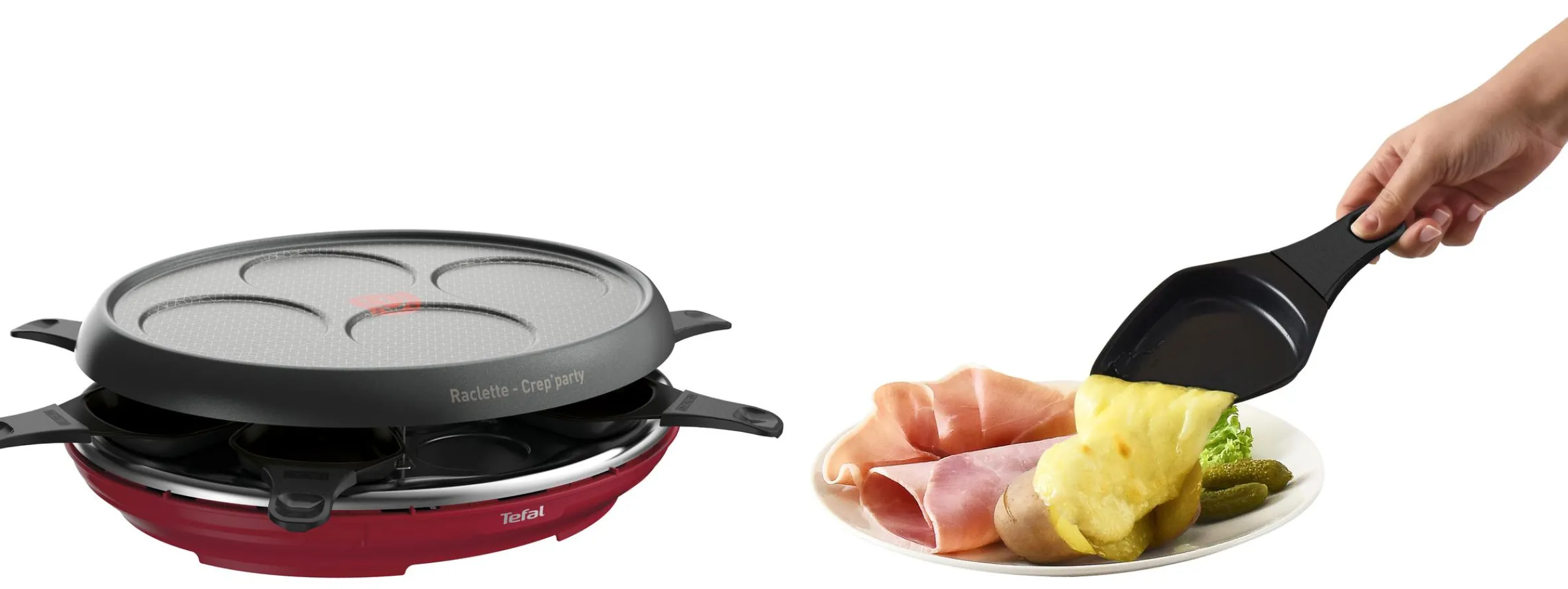 3-in-1 Raclette, Grill, Crêpe RE3105|Tefal Clearance