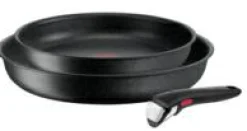 Ingenio Black Stone 3-teiliges Pfannen-Set L39990|Tefal Best