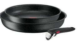 Ingenio Black Stone 3-teiliges Pfannen-Set L39990|Tefal Best