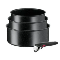 Ingenio Black Stone 4-teiliges Kasserollen-Set L39996|Tefal Sale