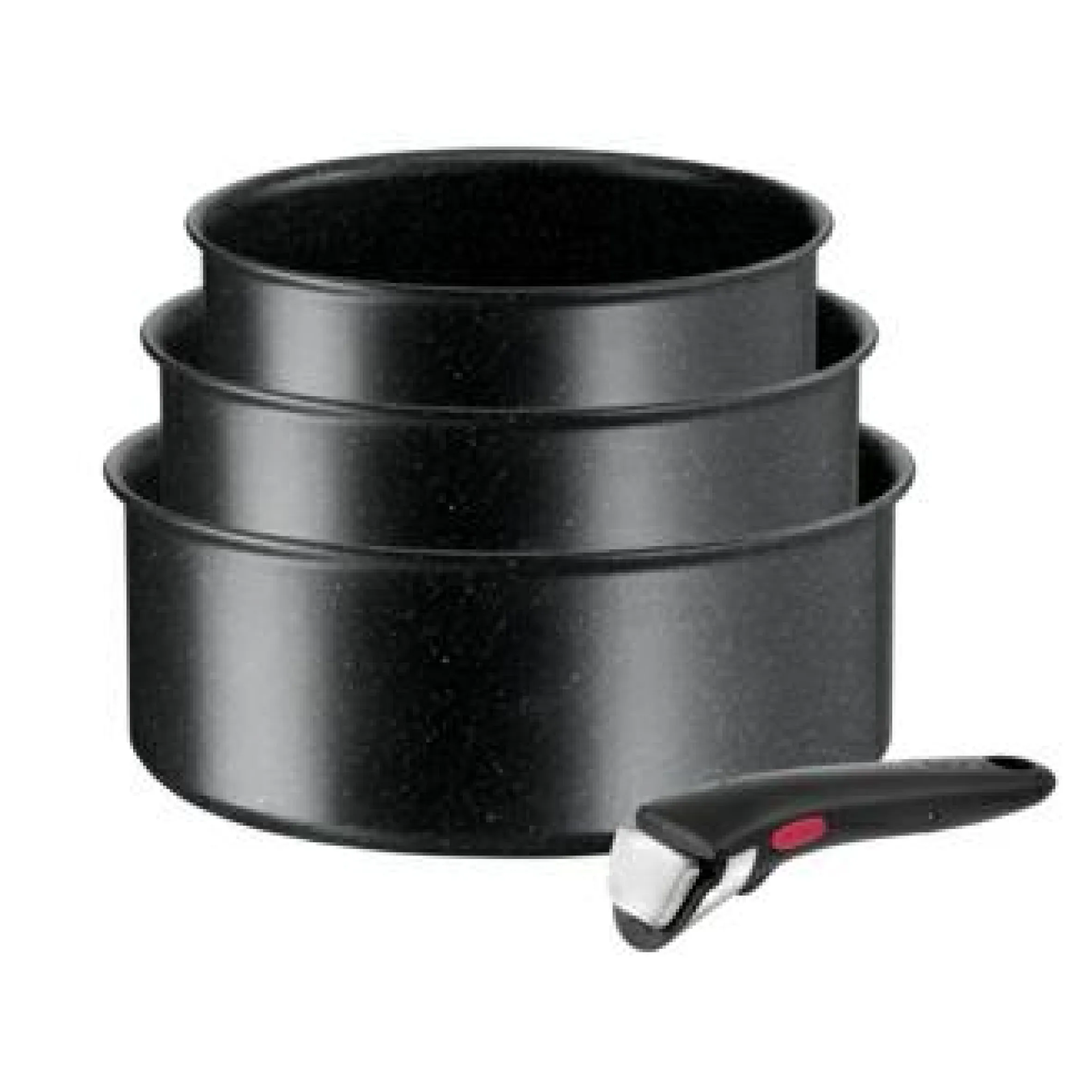 Ingenio Black Stone 4-teiliges Kasserollen-Set L39996|Tefal Sale