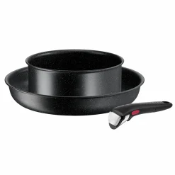 Ingenio Black Stone 3-teiliges Set L39993|Tefal Online