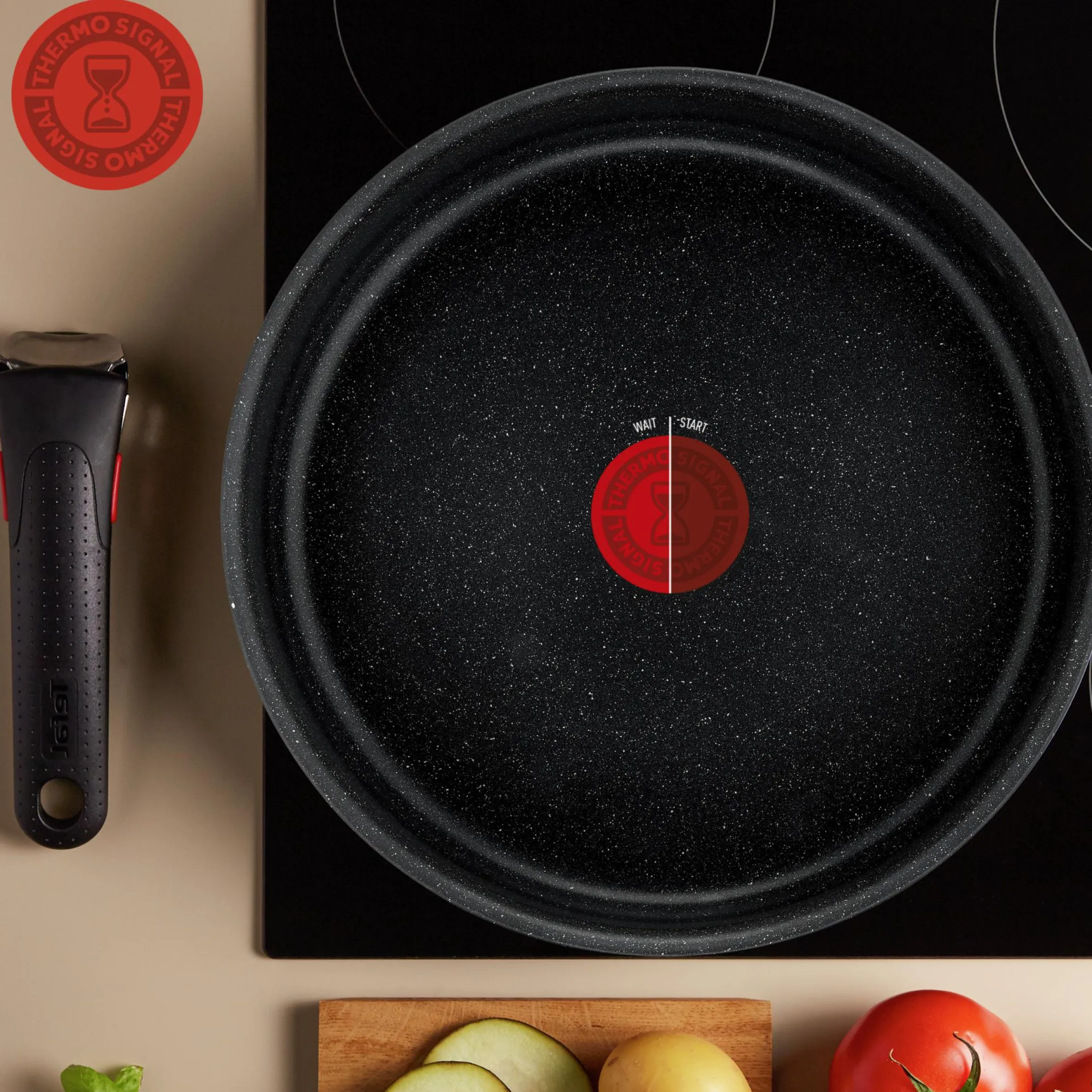 Ingenio Black Stone 10-teiliges Set L39994|Tefal New
