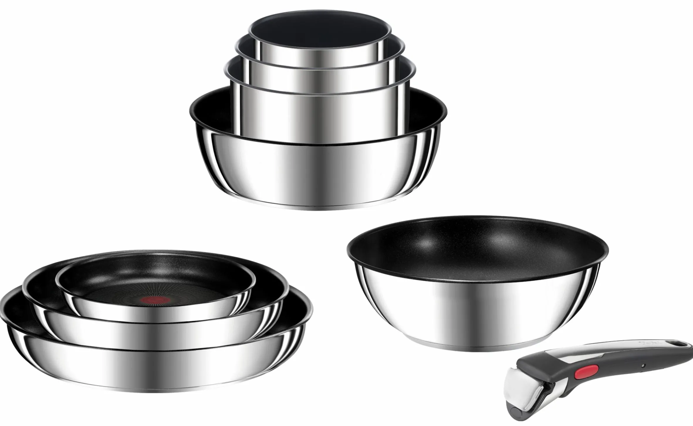 Ingenio Preference 3-teiliges Pfannen-Set L97390|Tefal