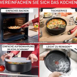 Ingenio So'Light, 3-teiliges Kochgeschirr-Set, L72391|Tefal Best