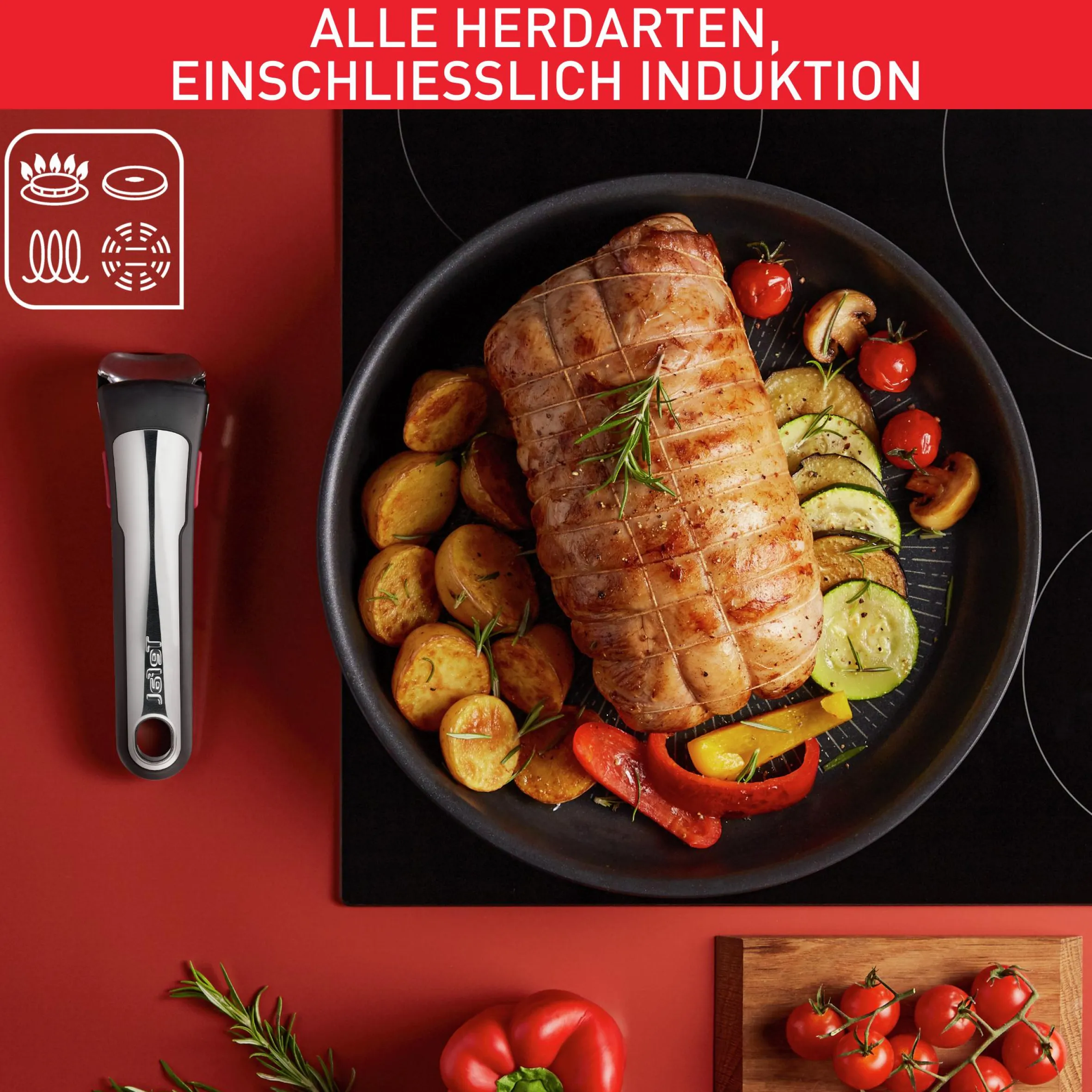Ingenio Unlimited Kasserolle 20cm|Tefal New