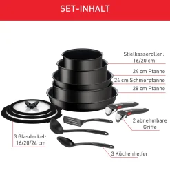 Ingenio Unlimited On 13-teiliges Set L39593|Tefal Best
