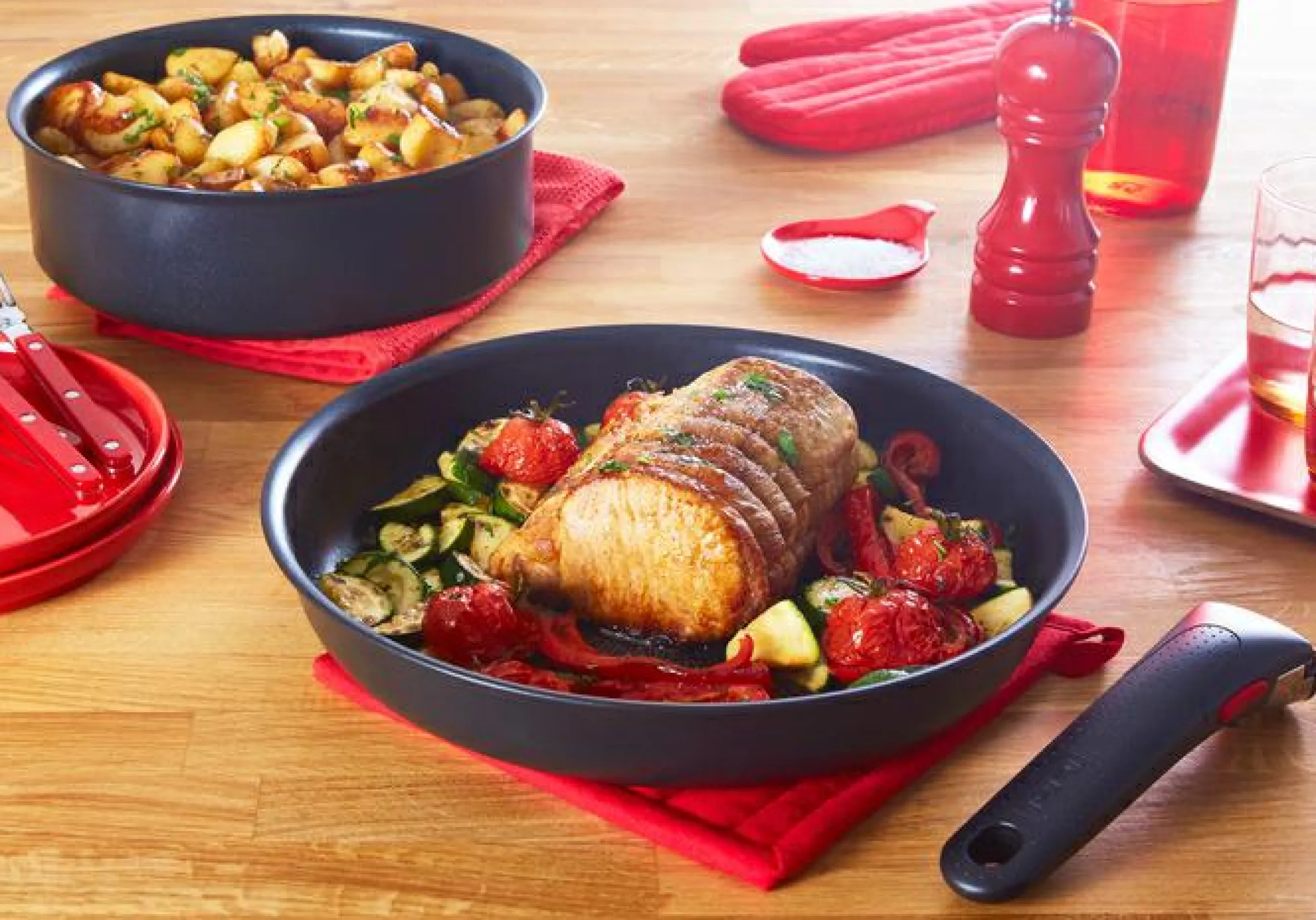 Ingenio Unlimited 4-teiliges Kasserollen-Set|Tefal Online