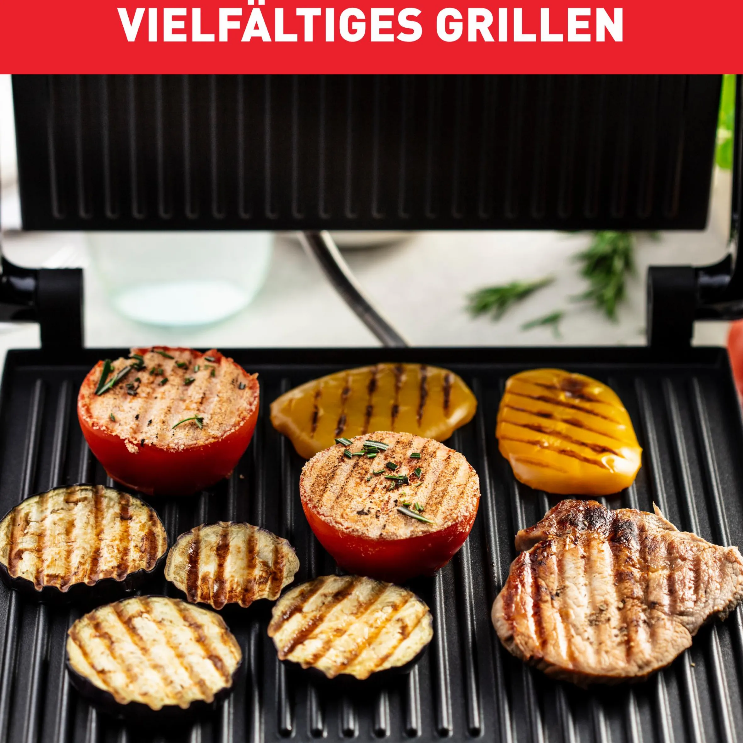 Inicio Adjust Kontaktgrill GC242D|Tefal New