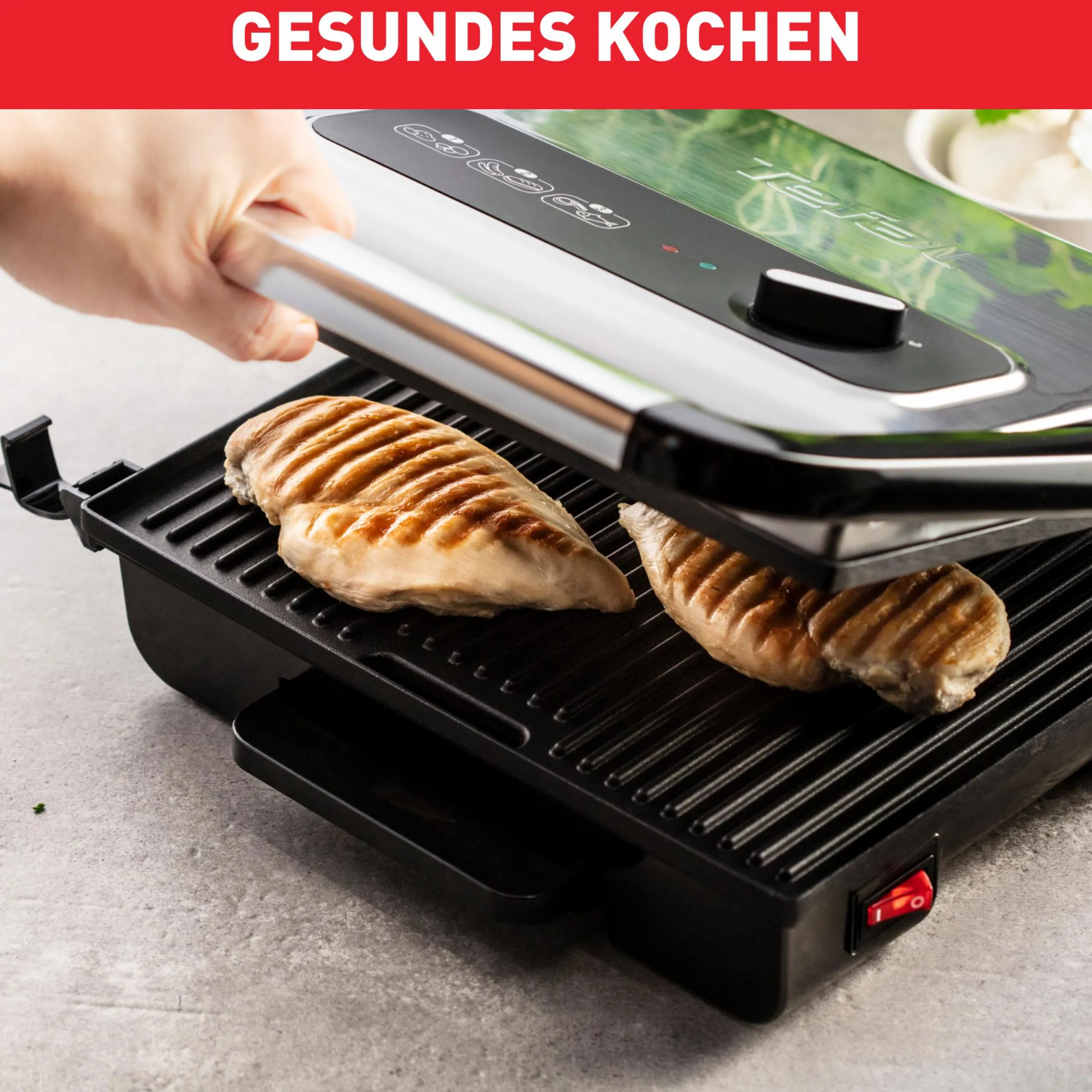 Inicio Adjust Kontaktgrill GC242D|Tefal New